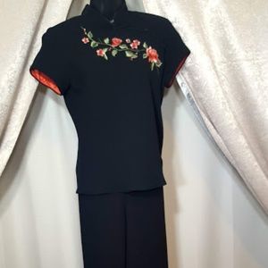 S.L. Fashion Petitie Sz 8P Mandarin Collar outfit